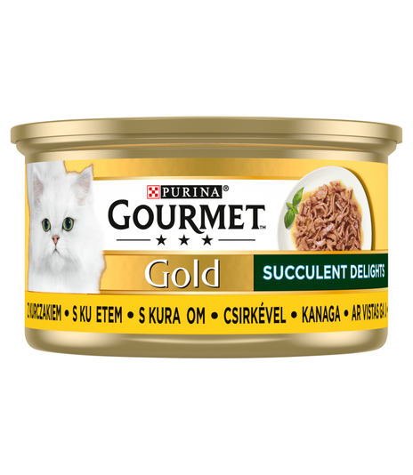 Gourmet Gold 85g Succulent Delights z kurczakiem
