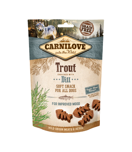 Carnilove Soft Snack Trout & Dill - 200g
