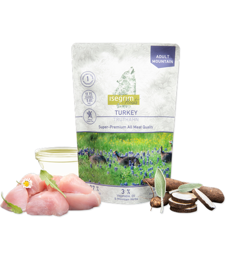 Isegrim Adult Mountain Turkey 410g