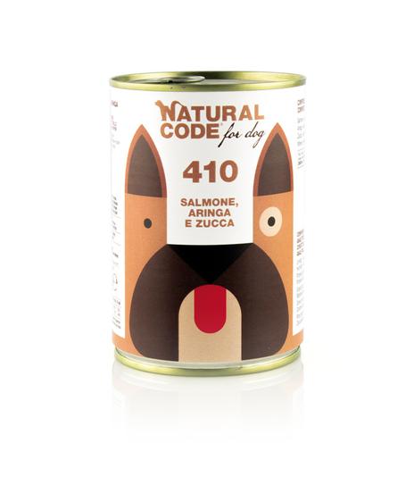 Natural Code DOG 410 salmon, herring and pumpkin 400g