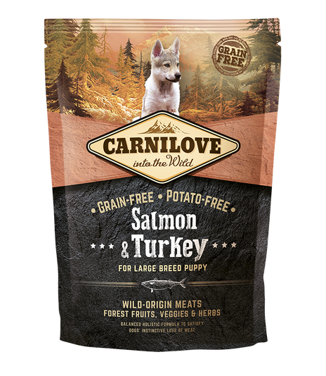 Carnilove Puppies Large Salmon & Turkey - 1,5kg
