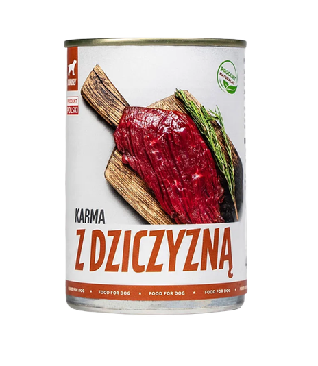 Tuf-Tuf Karma z dziczyzną 400g