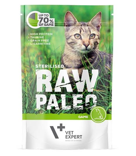 Raw Paleo Cat Sterilised Game 100g