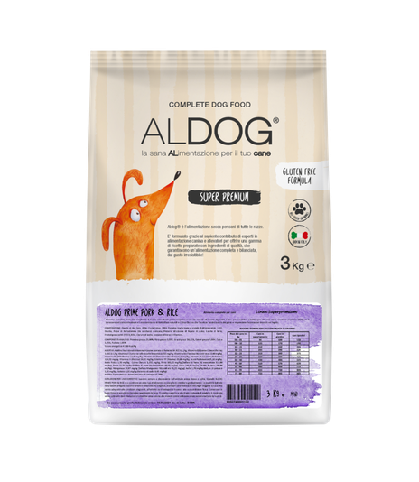 Aldog Mini Pork & Rice 3kg