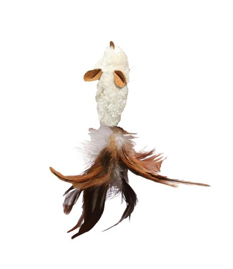 Refillables Feather Mouse Kong Cat