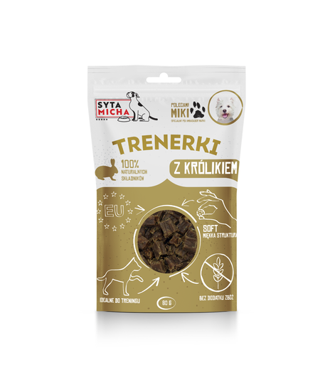 Syta Micha Trenerki z królikiem 80g