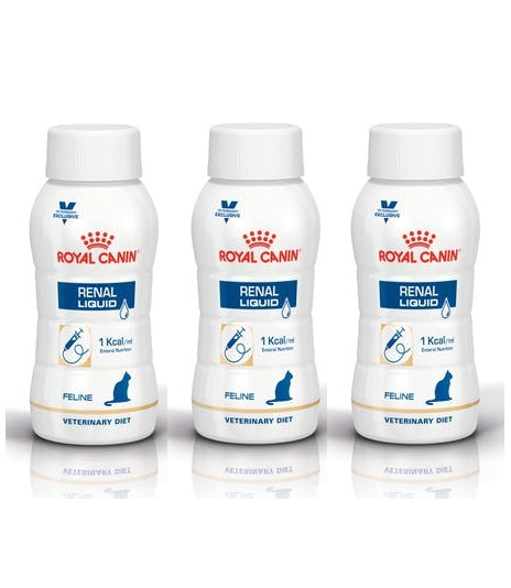Royal Canin Veterinary Cat Renal Liquid 3x200ml
