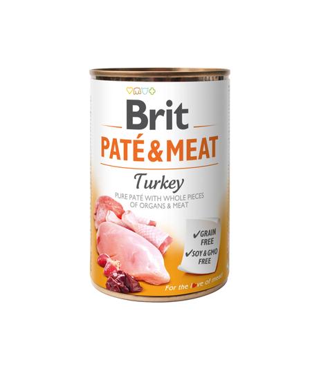 Brit Pate & Meat Turkey 400g