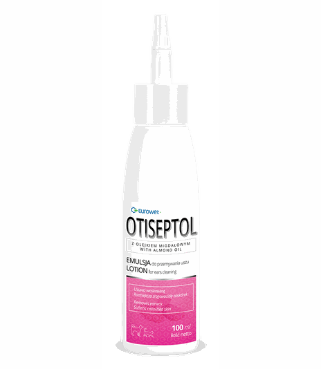 Otiseptol - do uszu dla psów i kotów - 100ml