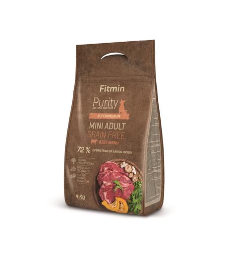 Fitmin Purity Dog Grain Free Adult Mini Beef 4kg