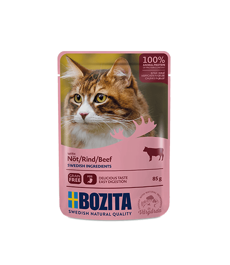 Bozita kawałki w galaretce z wołowiną 85g