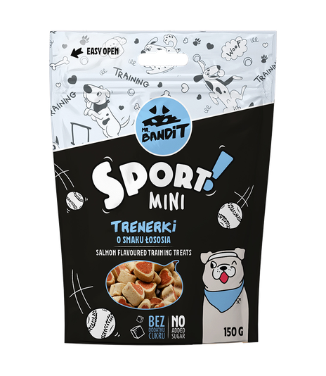 Mr. Bandit Sport Mini Łosoś 150g