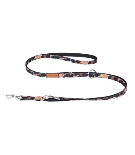 Smycz regulowana Amiplay Safari 100-200cm x 1,5cm