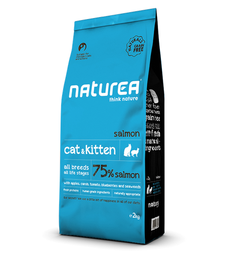 Naturea Cat & Kitten Salmon 2kg