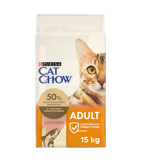 Purina Cat Chow Adult Łosoś 15kg
