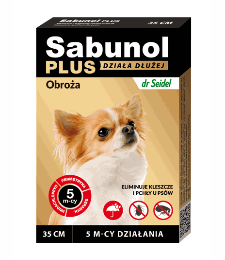 Obroża bójcza Sabunol Plus 35cm