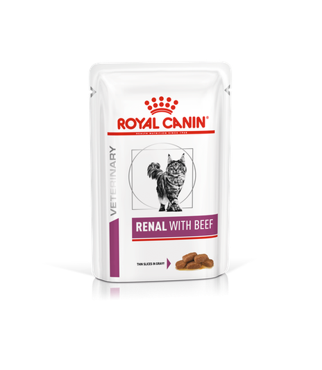 Royal Canin Veterinary Cat Renal with Beef 85g