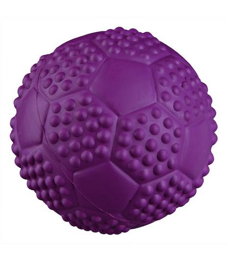 Piłka z naturalnej gumy - piszcząca - 5,5cm