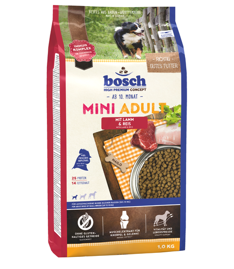 Bosch Mini Adult Lamb & Rice - 1kg