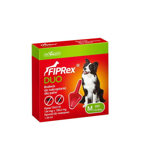 Krople FIPRex Duo M (10-20kg) 1 sztuka