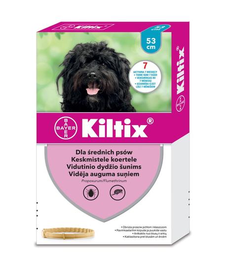 Obroża Kiltix - dla średnich psów - 53cm