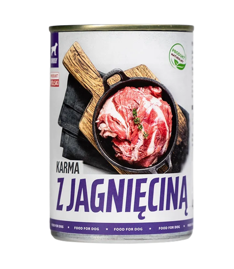 Tuf-Tuf Karma z jagnięciną 400g