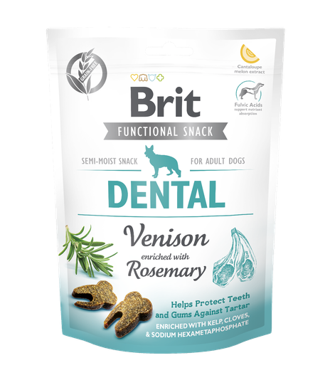 Brit Functional Snack Dental Venison 150g