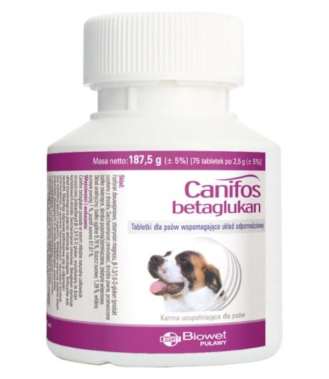 Canifos Betaglukan - 75 tabletek