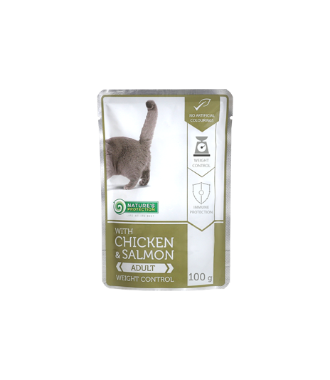 Nature’s Protection Chicken & Salmon Weight Control 100g