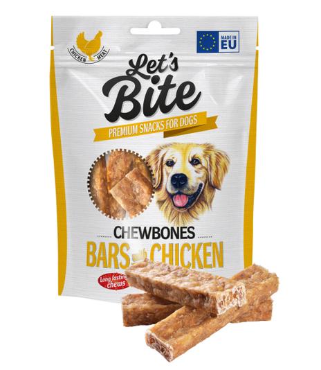 Let’s Bite Chewbones bars with Chicken 175g