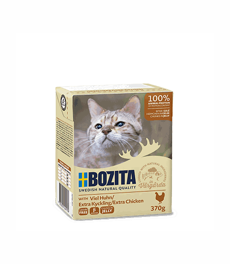 Bozita kawałki w galaretce z siekanym kurczakiem 370g