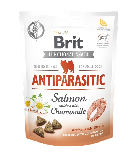 Brit Functional Snack Antiparasitic Salmon 150g