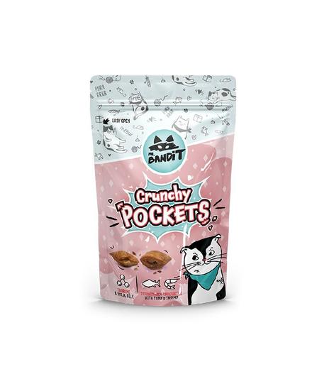 Mr.Bandit Crunchy Pockets Tuńczyk i Krewetka 40g