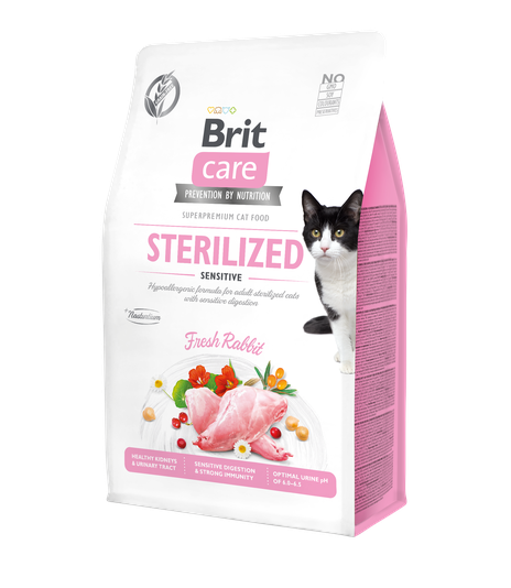 Brit Care Cat Sterilized Sensitive  2kg