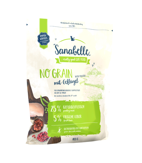 Sanabelle No Grain Drób 400g