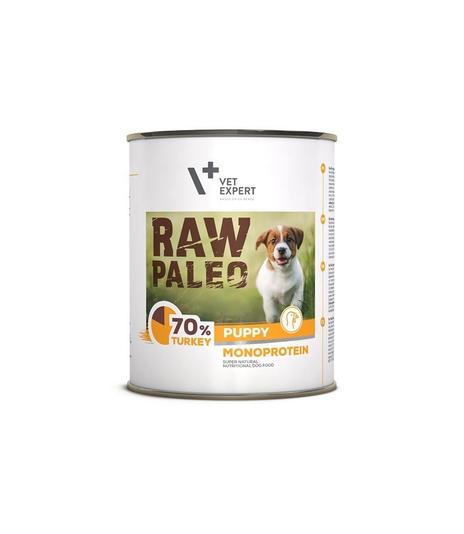 Raw Paleo Dog Puppy Turkey 800g