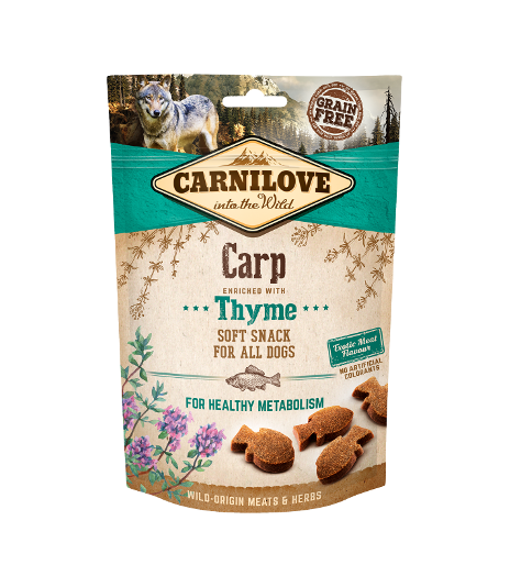 Carnilove Soft Snack Carp & Thyme - 200g
