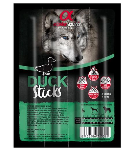 Alpha Spirit Paluszki Duck - czteropak