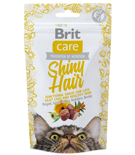 Brit Care Cat Snack Shiny Hair 50g
