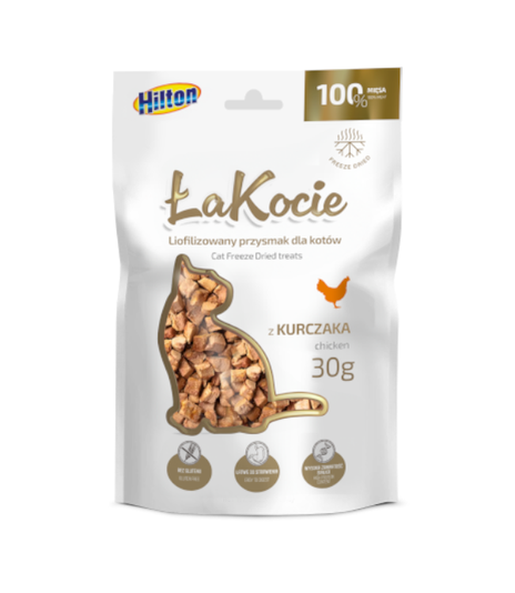 ŁaKocie Liofilizowany przysmak z kurczak 30g