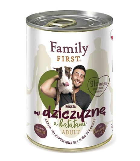 Family First Bogata w dziczyznę 400g