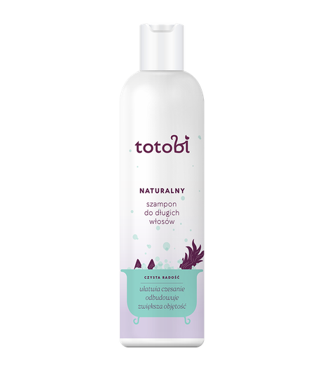 Naturalny szampon do długich włosów 300ml