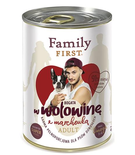 Family First Bogata w wołowinę 400g