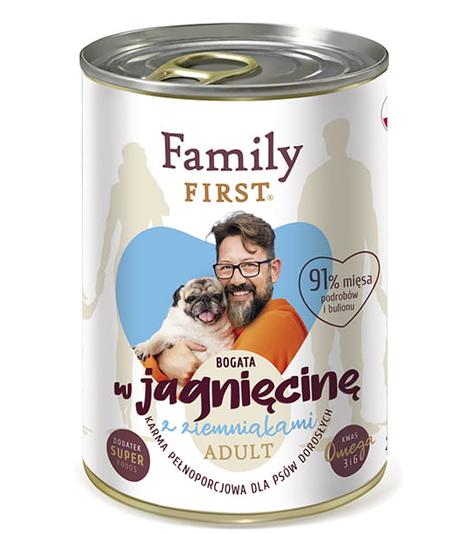 Family First Bogata w jagnięcinę 400g