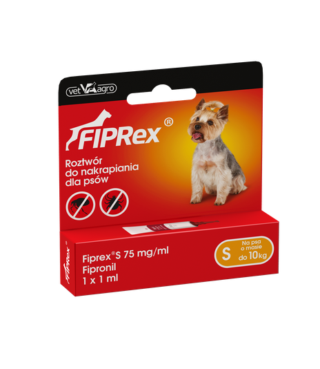 Krople FIPRex - S do 10kg - 1 sztuka