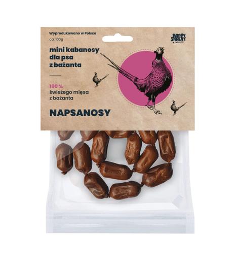 Napsanosy Mini kabanosy z zająca 100g