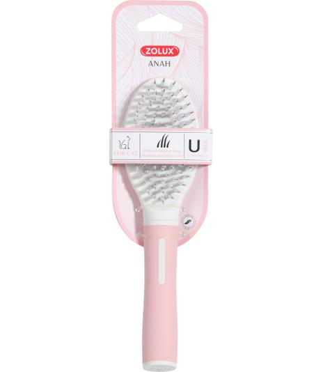 Szczotka z podwójnym włosiem dla kotów Anah