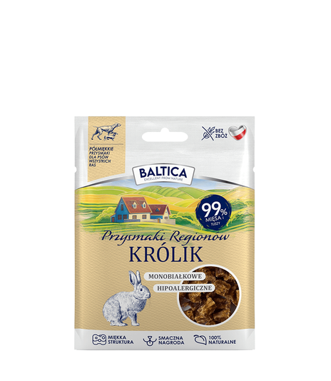 Baltica Przysmaki Regionów królik 30g