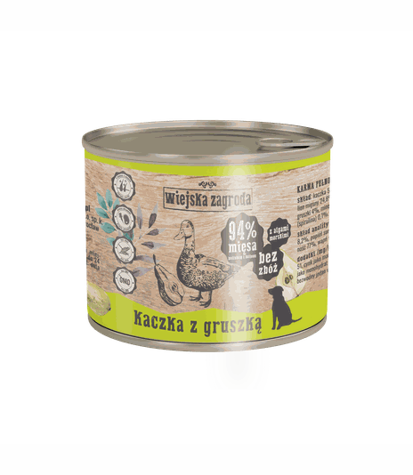 Wiejska Zagroda Kaczka z gruszką 200g
