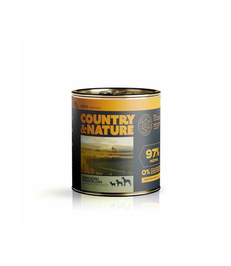 Country & Nature Indyk z brokułem 850g